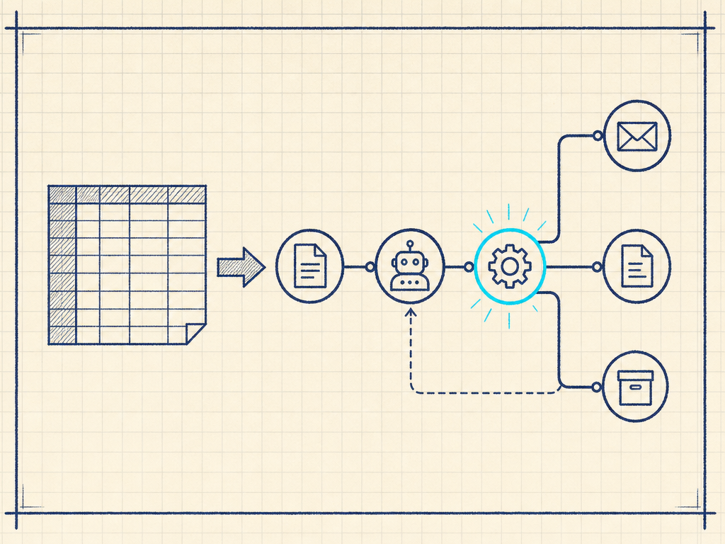 Invoice automation blueprint concept